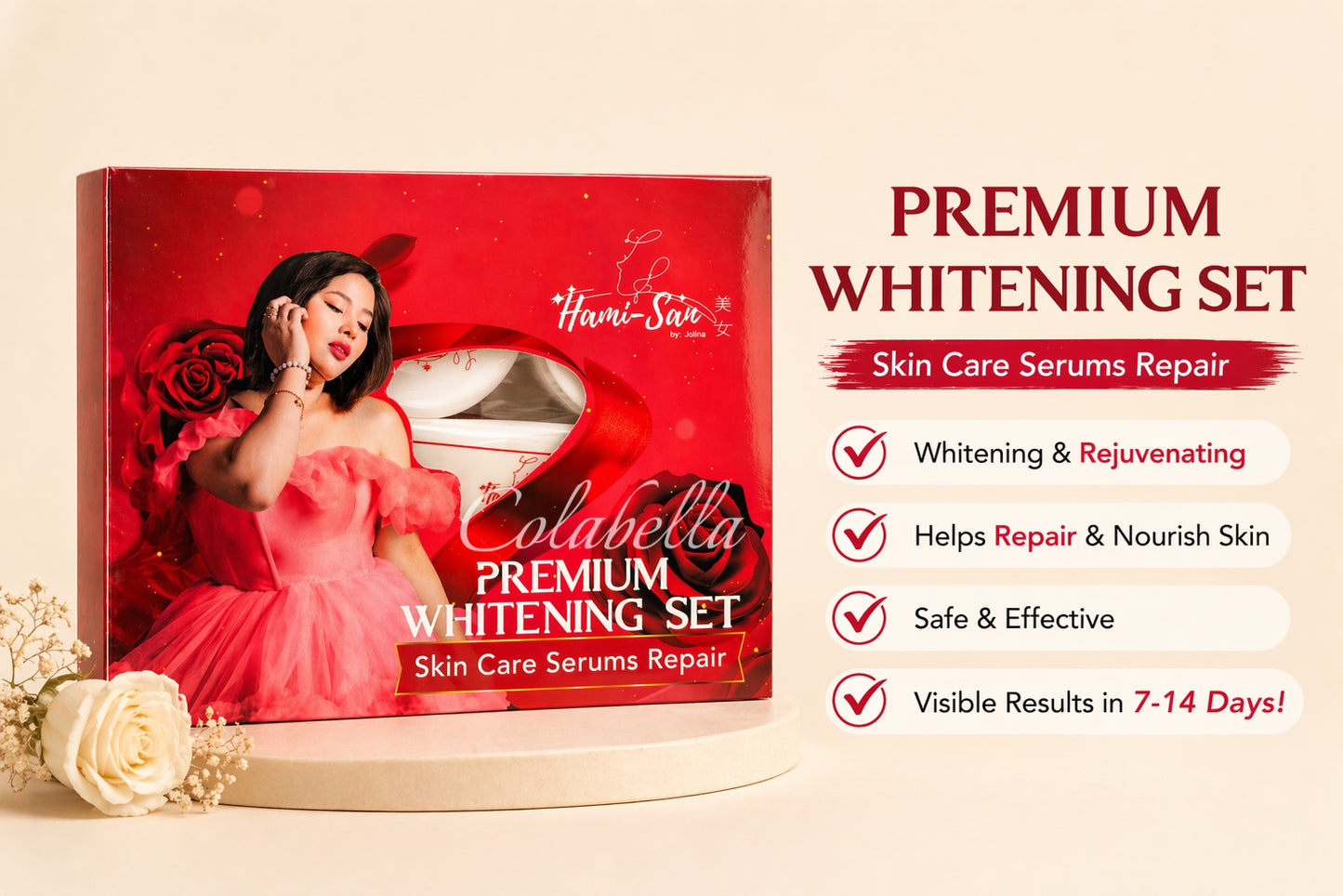 Hami-San Premium Whitening Set