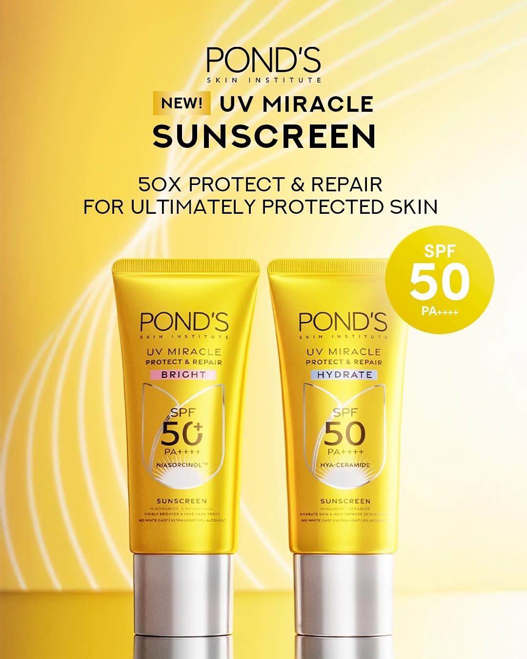 Pond’s UV Miracle Bright Sunscreen SPF 50+ PA++++ 30g