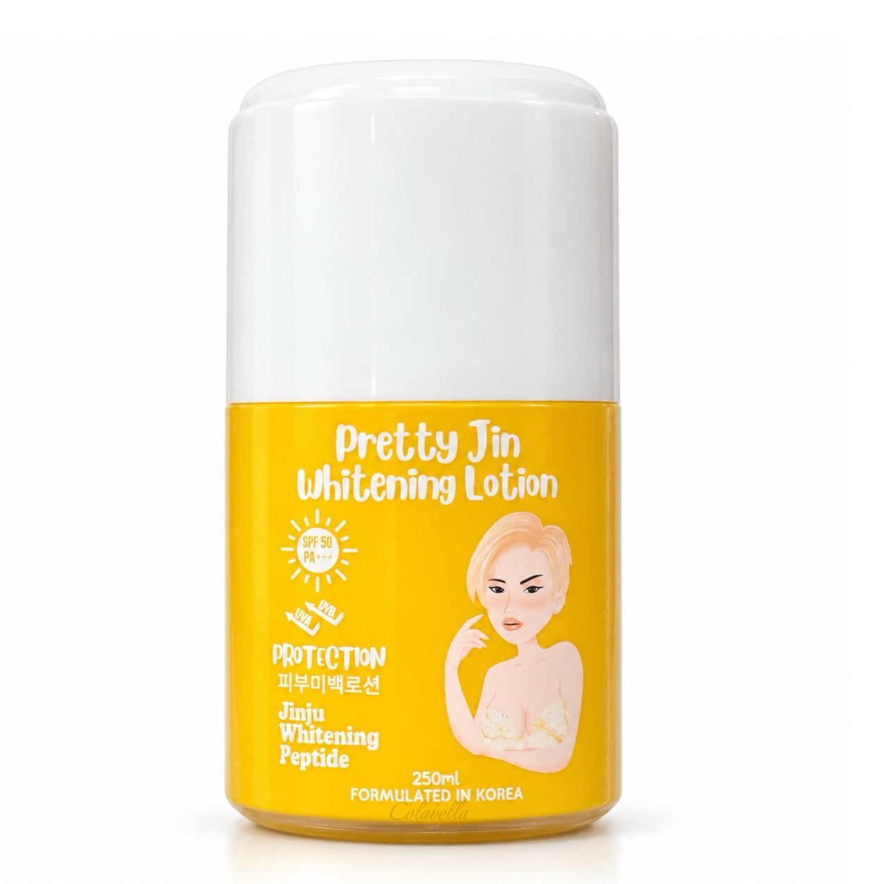 Pretty Jin Whitening Lotion SPF50 PA+++ 250ml