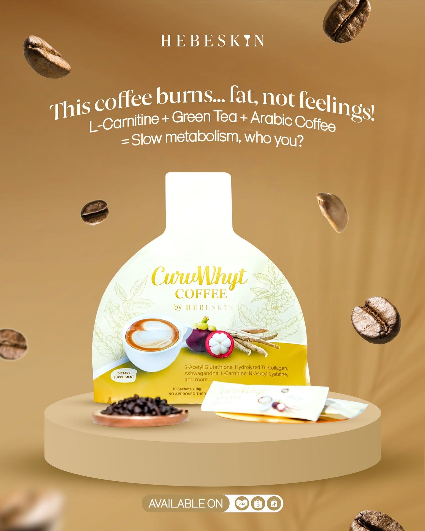 Hebeskin CurvWhyt Coffee 10s