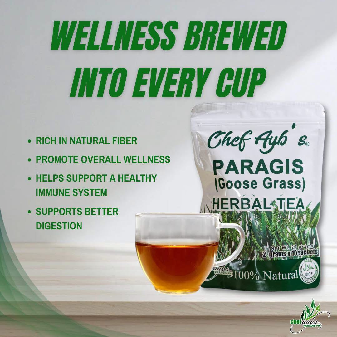 Chef Ayb’s Paragis Tea with Moringa and Guyabano 20 Tea Bags