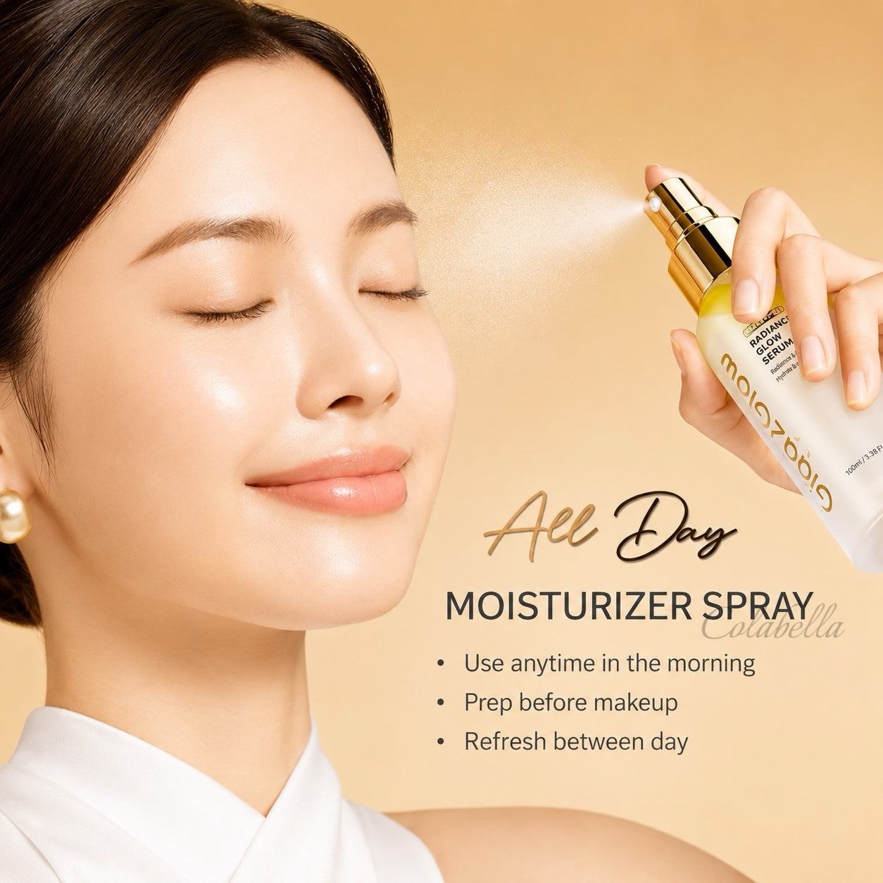 Glad2Glow White Truffle Radiance Glow Serum Spray 100ml