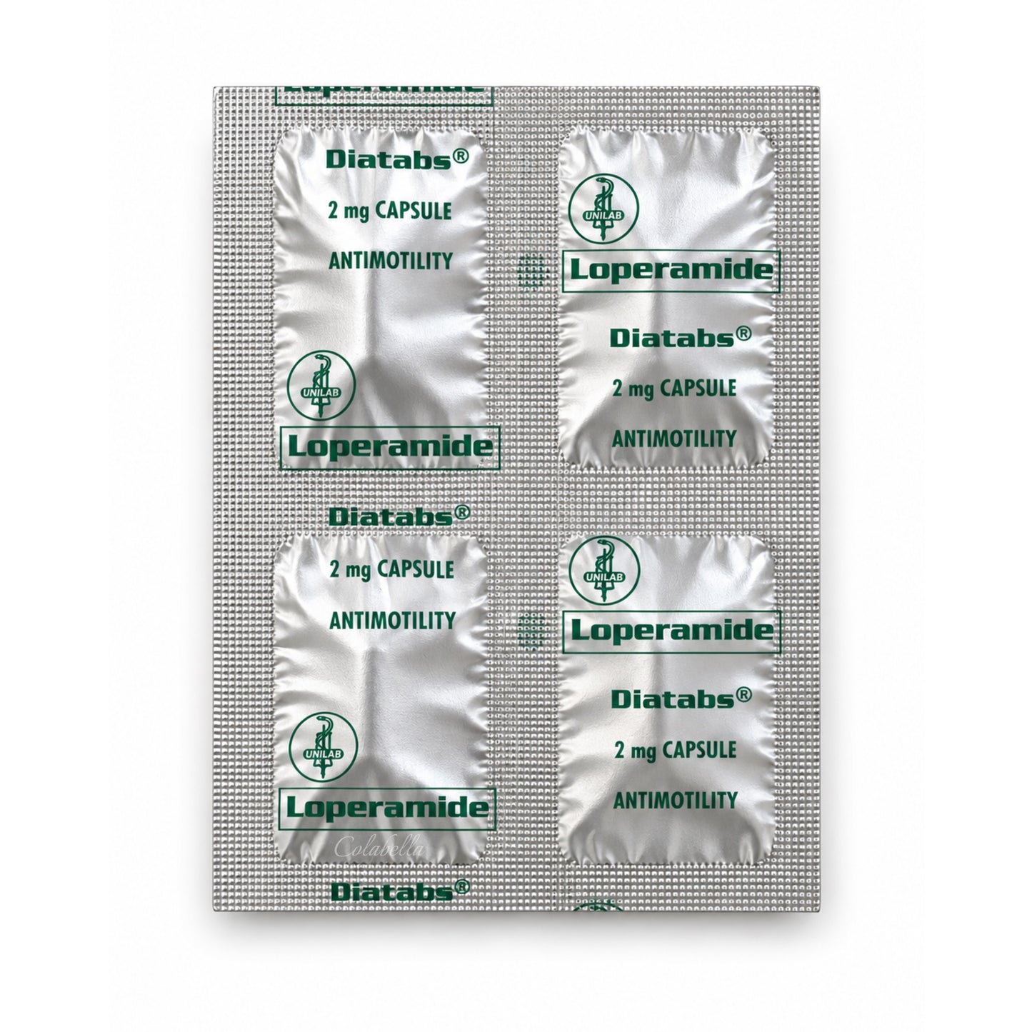 DIATABS Loperamide Capsule 2mg X 4 Pack