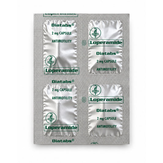 DIATABS Loperamide Capsule 2mg X 4 Pack