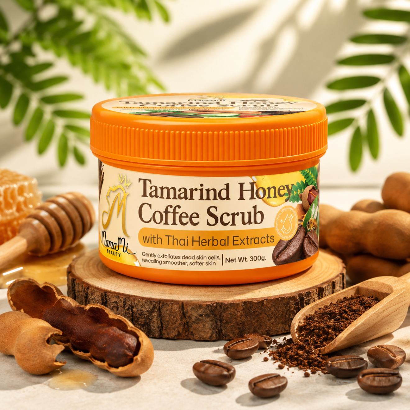 MamaMi Tamarind Honey Coffee Scrub 300g