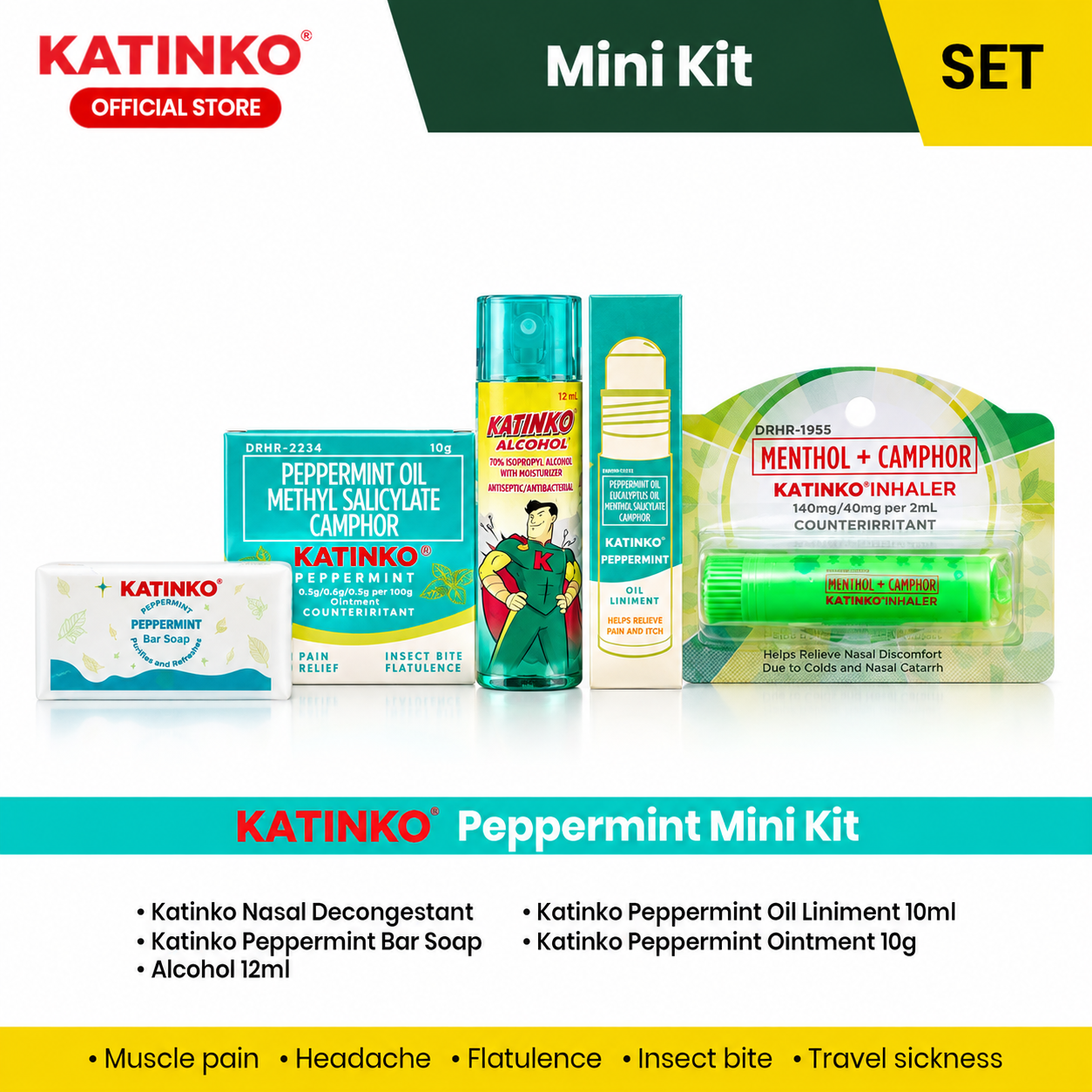Katinko Gift Set Small Box (Peppermint)