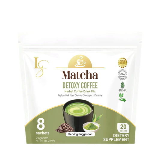 Luxe Slim Matcha Detoxy Coffee 8s