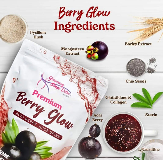 Glowming Shape Detox Acai Premium Berry Glow 10s