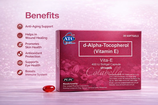 ATC Vita-E 400 IU Softgel Capsules (30 Capsules)