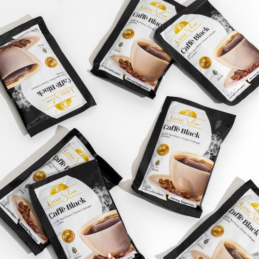 Luxe Slim Caffé Black 8s