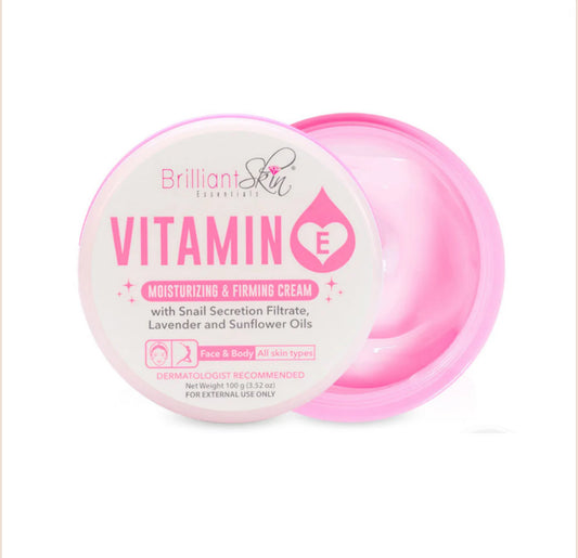 Brilliant Skin Vitamin E Moisturizing & Firming Cream 100g