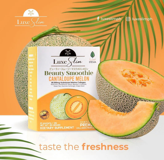 Luxe Slim Cantaloupe Beauty Smoothie