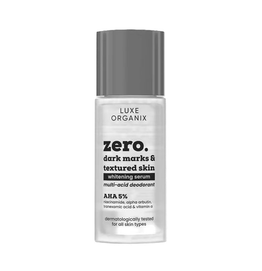 Luxe Organix Zero Dark Marks & Textured Skin Whitening Serum Deodorant For All Skin Types 50ml