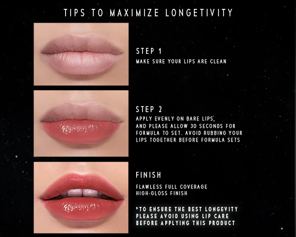 Time Phoria Stellar Dust Lip Stain 4ml (Choose a Shade)