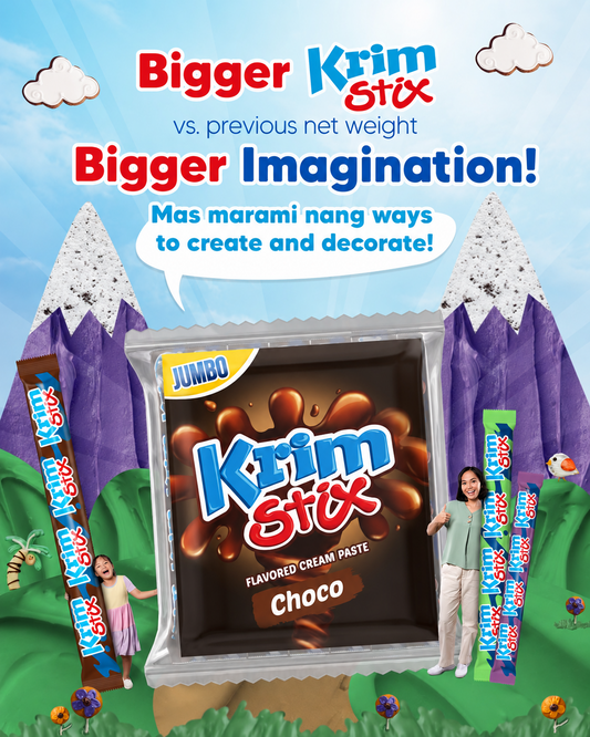 Krim Stix Choco Jumbo 25pcs