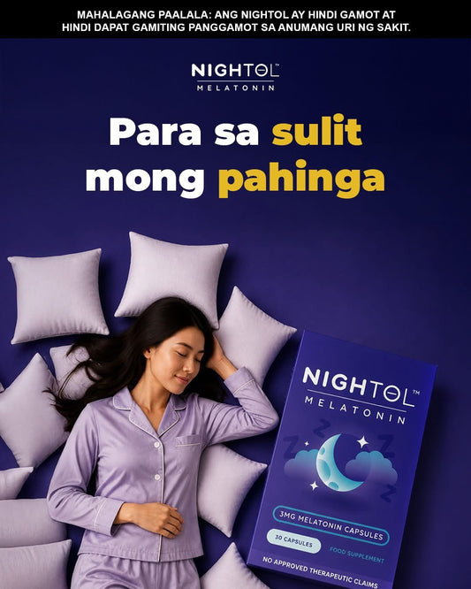 Nightol Melatonin 3mg (30 Capsules)