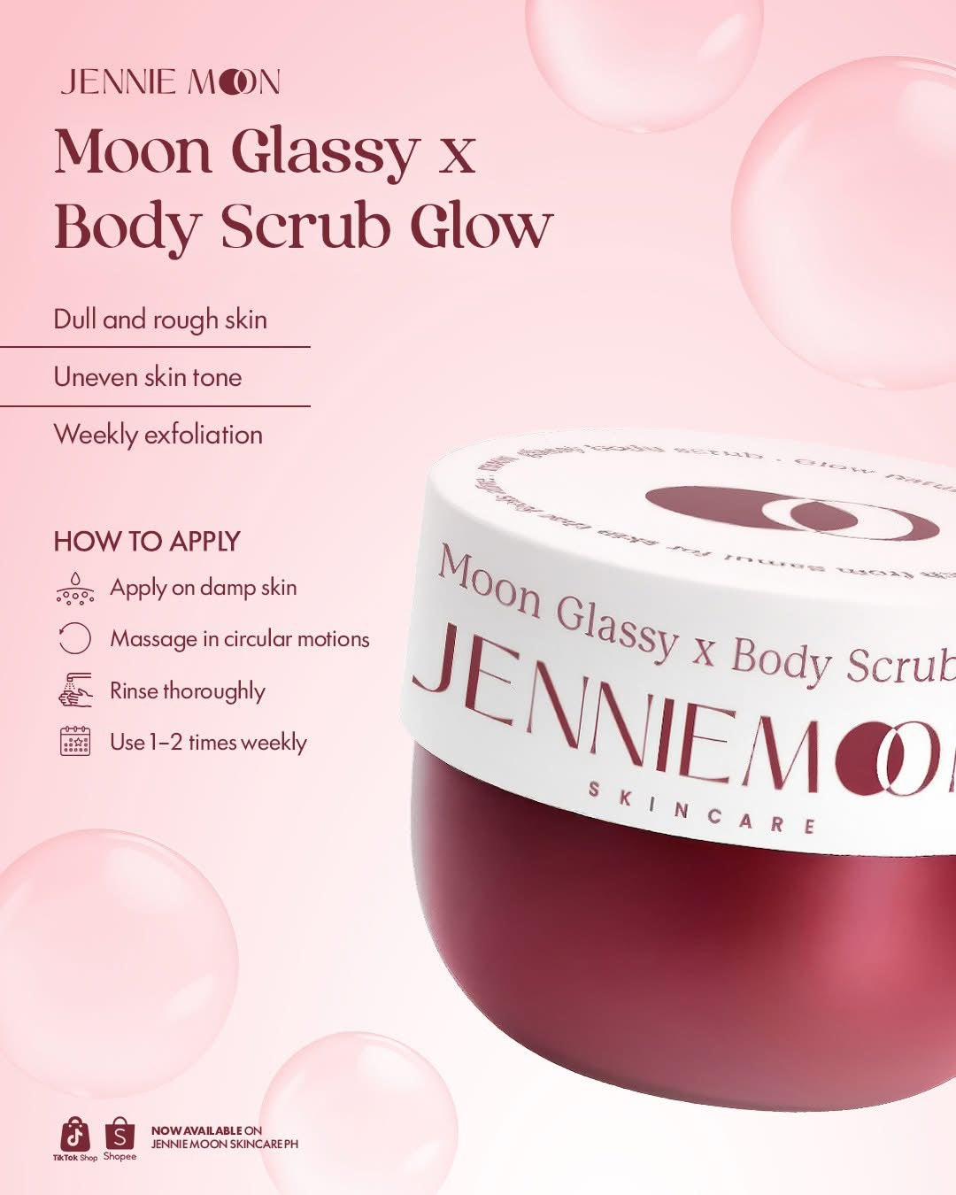Jennie Moon Glassy X Body Scrub 300g