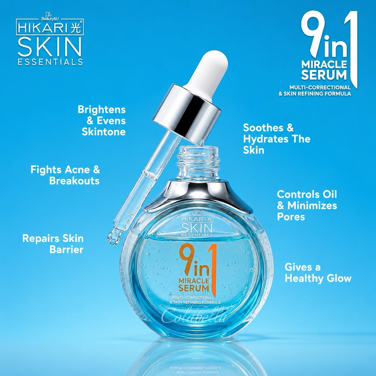 Hikari Skin Essentials 9-in-1 Miracle Serum 30ml