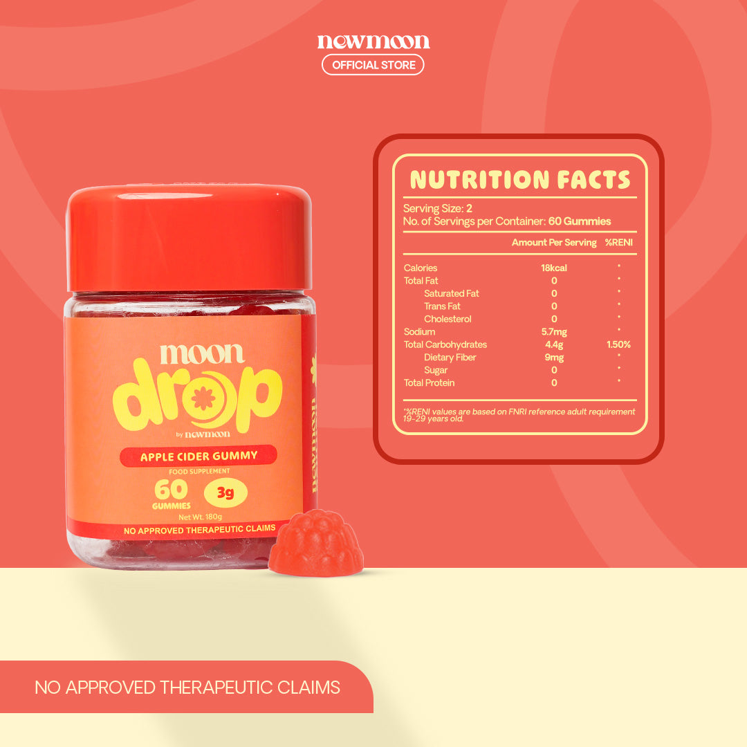 Moon Drop Light & Lean Apple Cider 60 Gummies (By Newmoon)