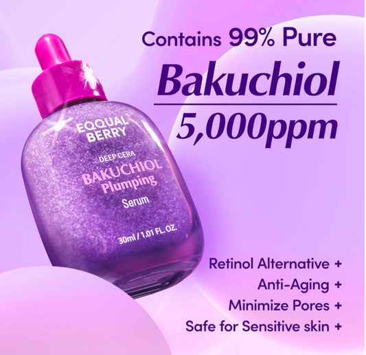 Eqqualberry Bakuchiol Plumping Serum 30ml