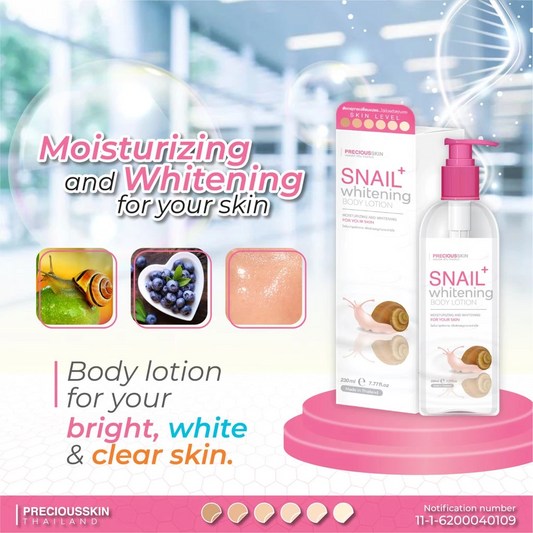 Precious Skin Snail Whitening Body Lotion 230ml