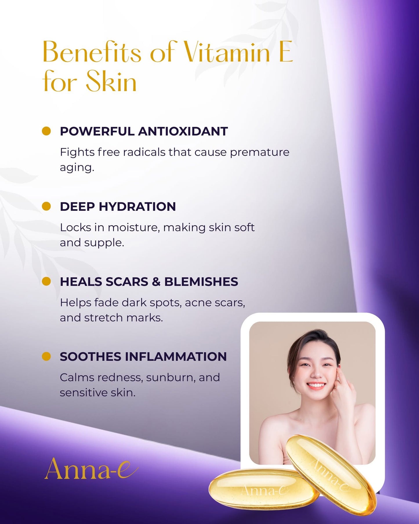 Anna-E 400 IU Softgel Capsule Vitamin E 30 caps