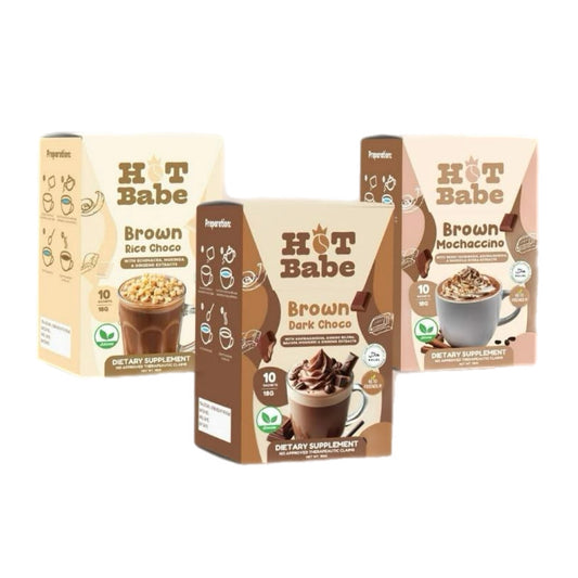 Hot Babe Brown Series Drinks by Kiray (Choose a Flavor)