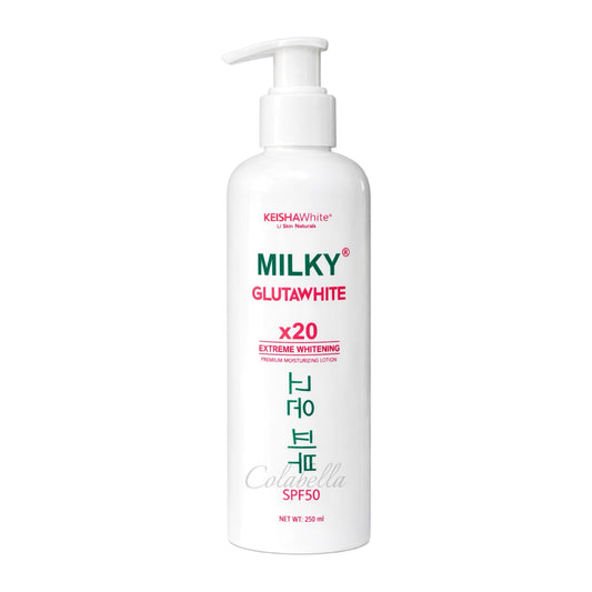 Keisha White Milky Gluta White Premium Lotion SPF50 250ml