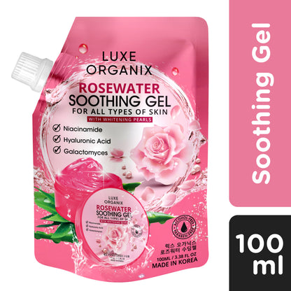 Luxe Organix Rosewater Soothing Gel