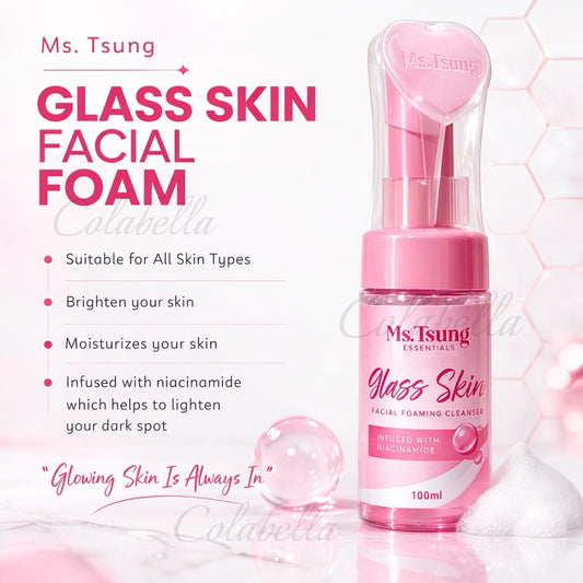 Ms. Tsung Essentials Glass Skin Facial Foaming Cleanser 100ml