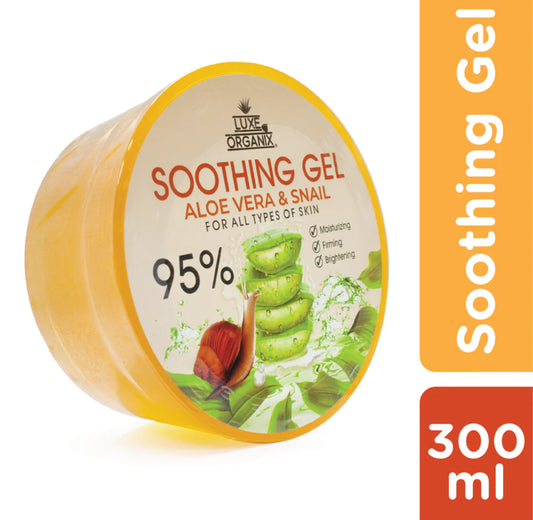 Luxe Organix Aloe Vera & Snail Soothing Gel (Choose a Variant)
