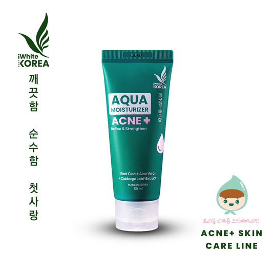 iWhite Korea Aqua Moisturizer Acne+ (Refine & Strengthen) 50ml