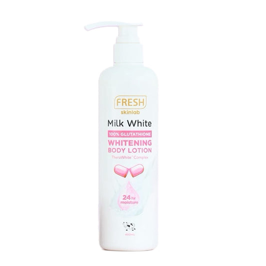 Fresh Skinlab Milk White 100% Glutathione Body Lotion 480ml