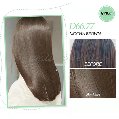 Bremod Hair Color Dye Cream 100ml & Oxidizer 9% (Choose a Color)