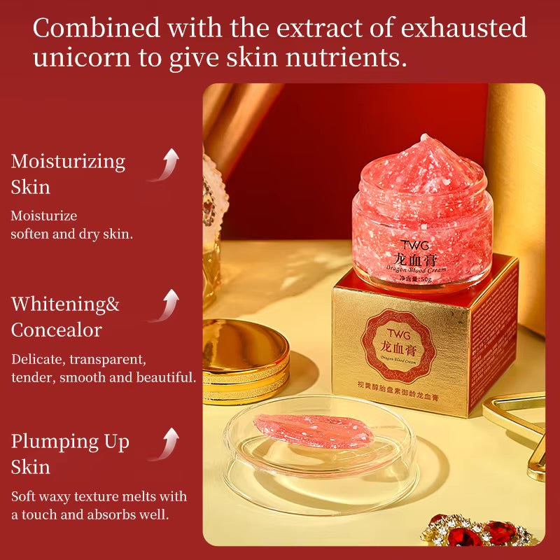 TWG Advanced Retinol Korean Dragon Blood Whitening & Skin Firming Moisturizing Cream 50g