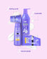 Fresh Skinlab Blueberry Acai Retinol Advanced Wrinkle Repair Serum Bodywash 500ml