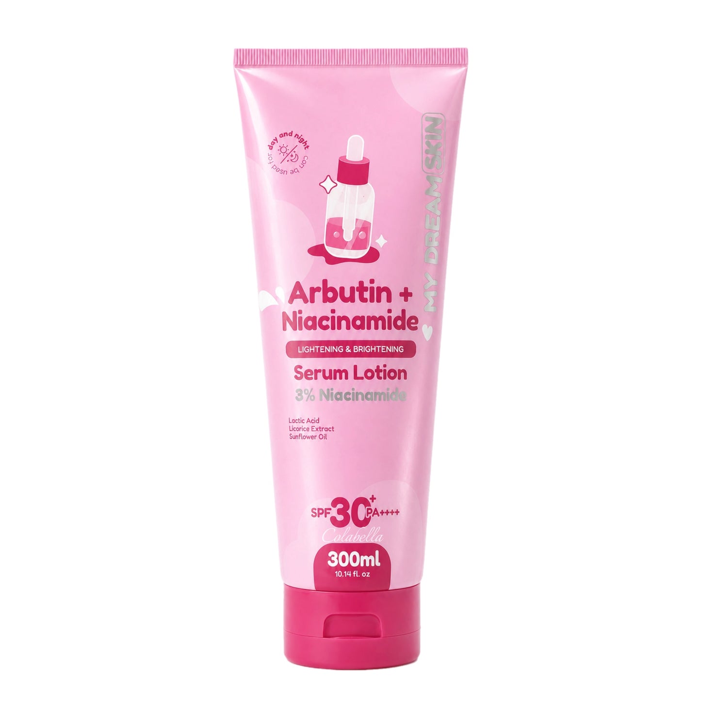 My Dream Skin Arbutin + Niacinamide Whitening Serum Lotion SPF30 PA++++ 300ml