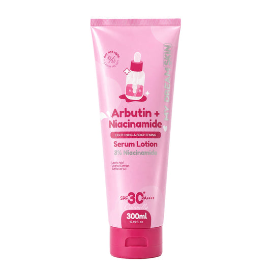 My Dream Skin Arbutin + Niacinamide Whitening Serum Lotion SPF30 PA++++ 300ml