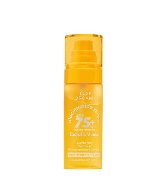 Luxe Organix Niacinamide Serum Facial UV Mist SPF 75+ PA++++ 80ml