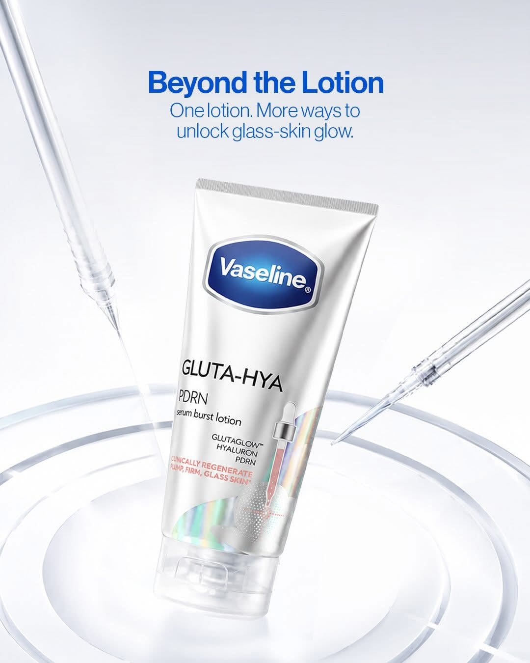 Vaseline Gluta-Hya PDRN Serum Burst Lotion 290ml