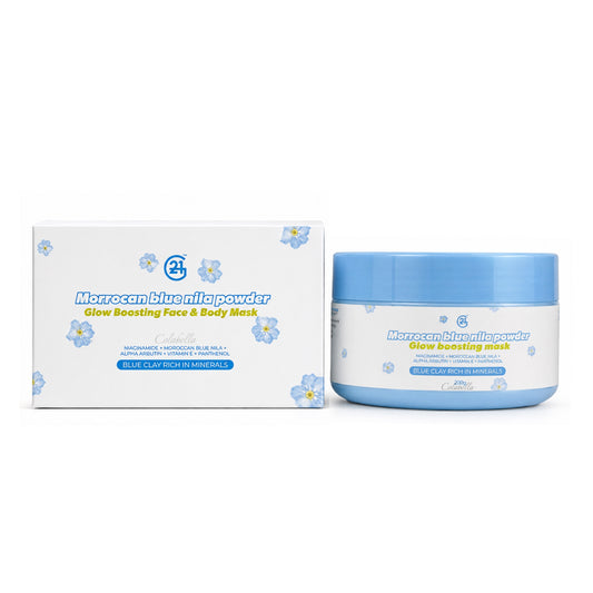 G21 Moroccan Blue Nila Powder Face & Body Mask 200g