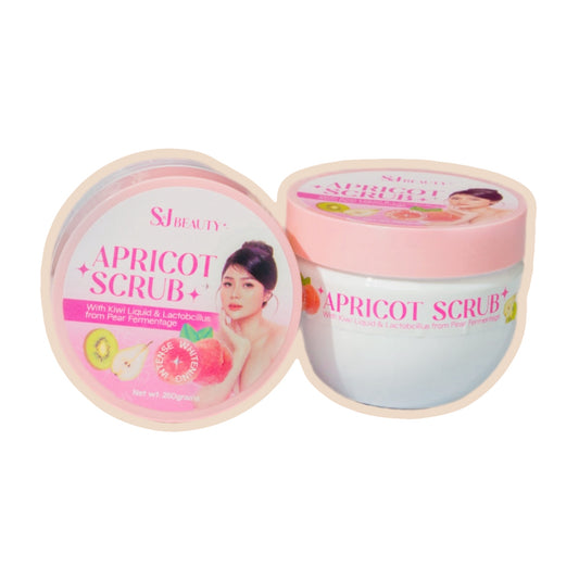 S and J Beauty Apricot Scrub 250ml