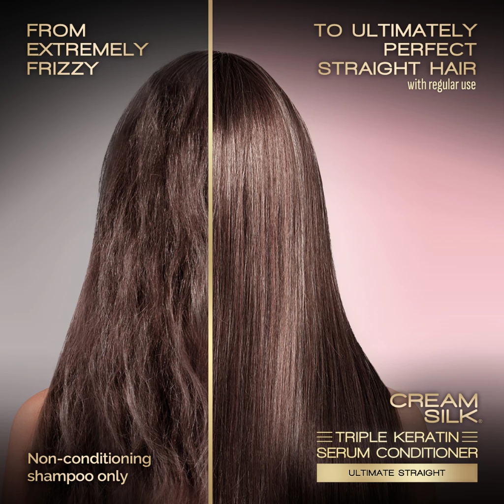 Creamsilk Triple Keratin Rescue Conditioner Ultimate Straight 170ml
