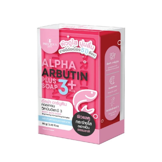 Alpha Arbutin 3+ Plus Soap by Precious
Skin Thailand 80g