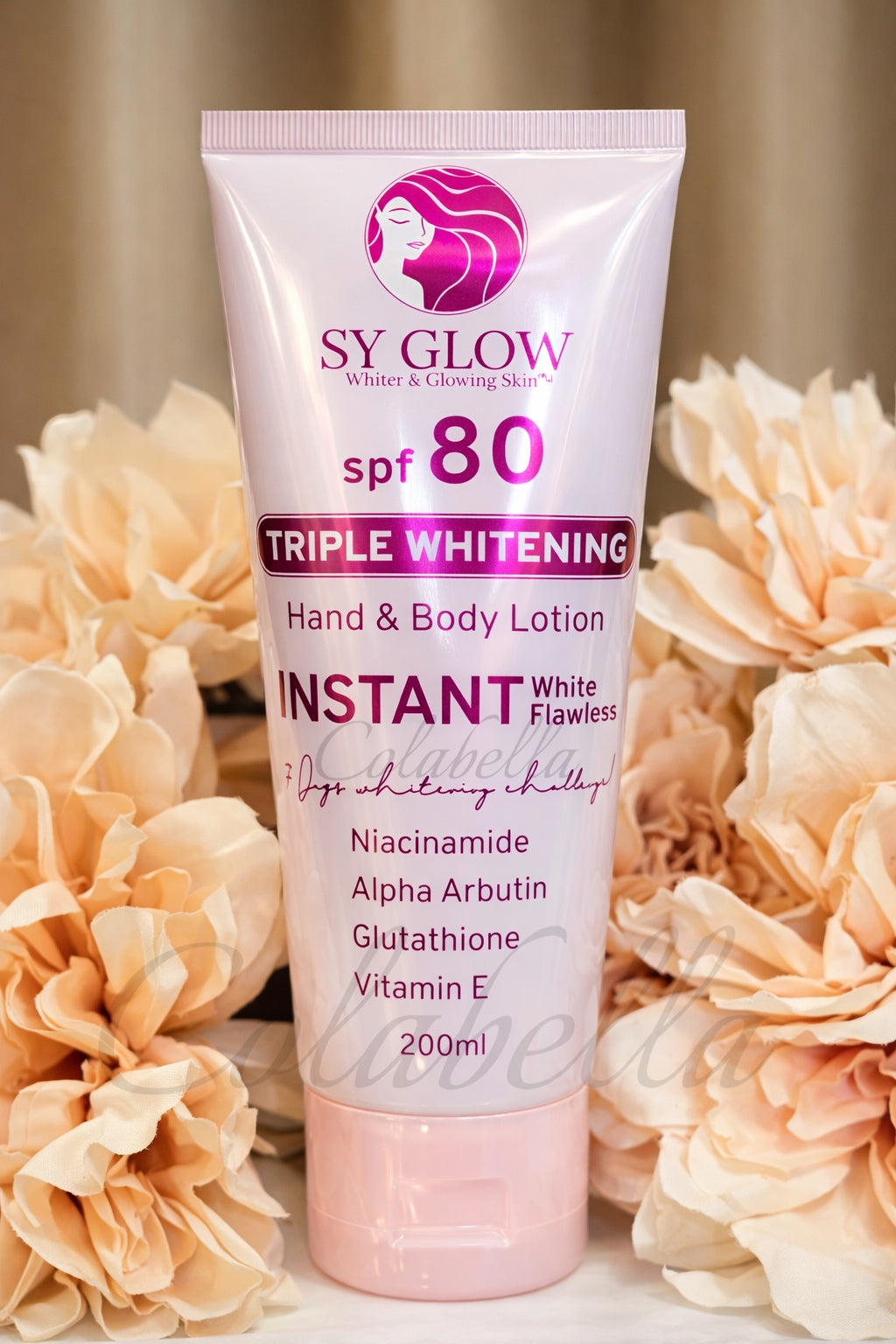SY Glow Triple Whitening Hand & Body Lotion SPF 80 200ml
