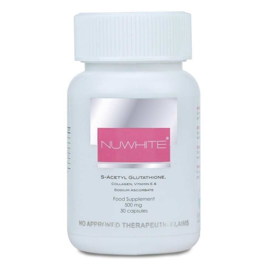NUWHITE S-Acetyl Glutathione with Marine Collagen Sodium Ascorbate and – Colabella