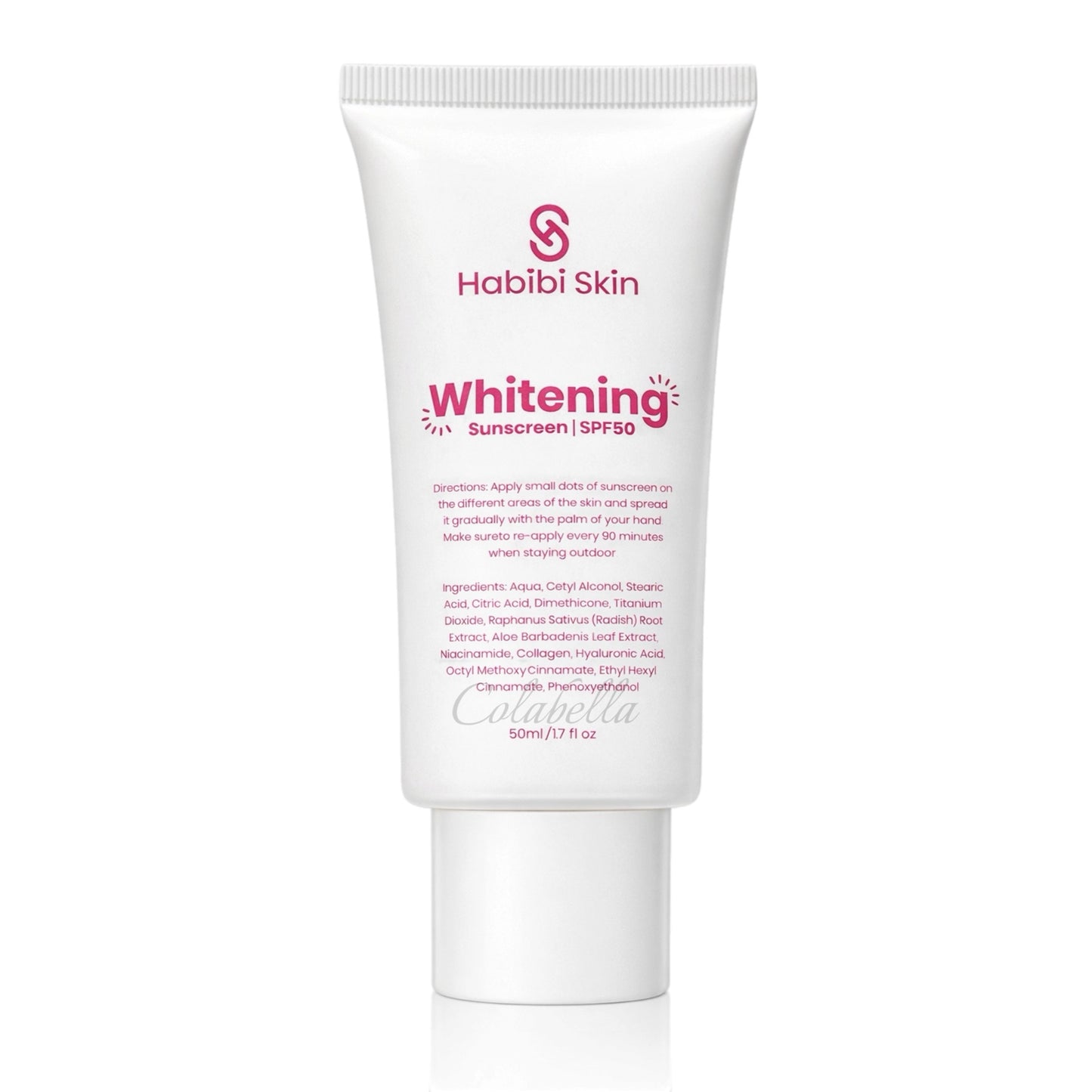 Habibi Whitening Sunscreen SPF50 50ml