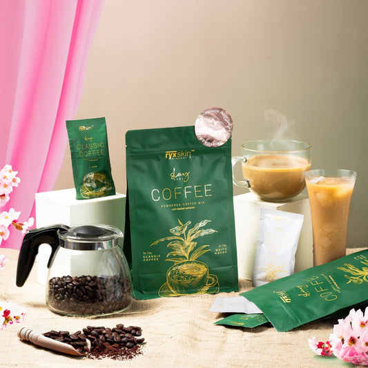 Ryx Coffee 2 Flavors in 1: Classic & White Mocha (10 Sachets)