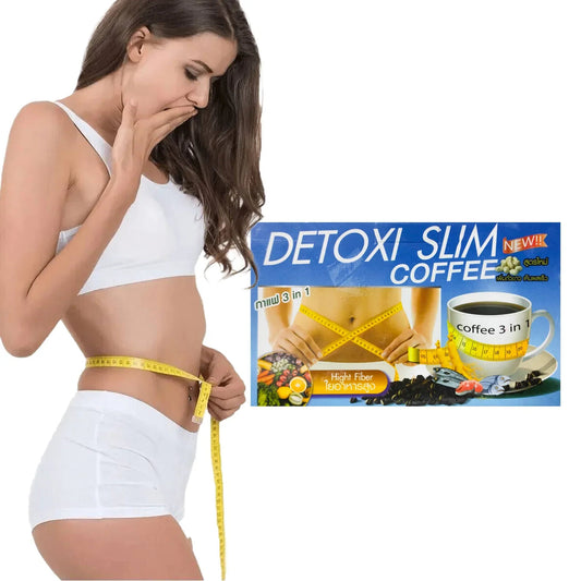 Detoxi Slim 3 in 1 Fiber Coffee 10s