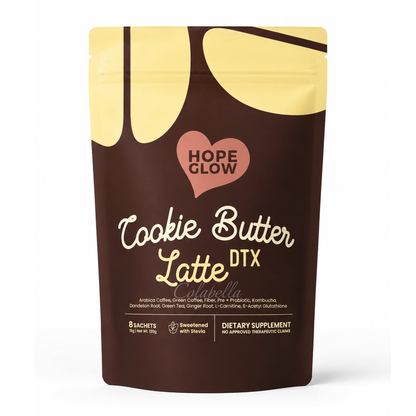 Hope Glow Cookie Butter Latte DTX 8s